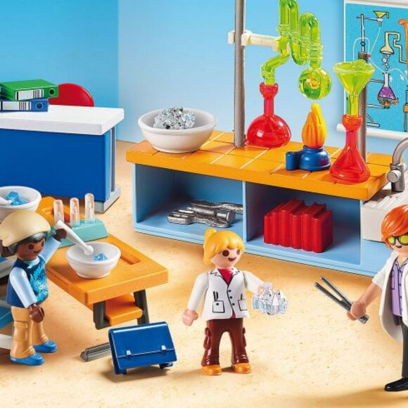 Playmobil City Life 9456 Chemistry Class - Picture 2 of 4